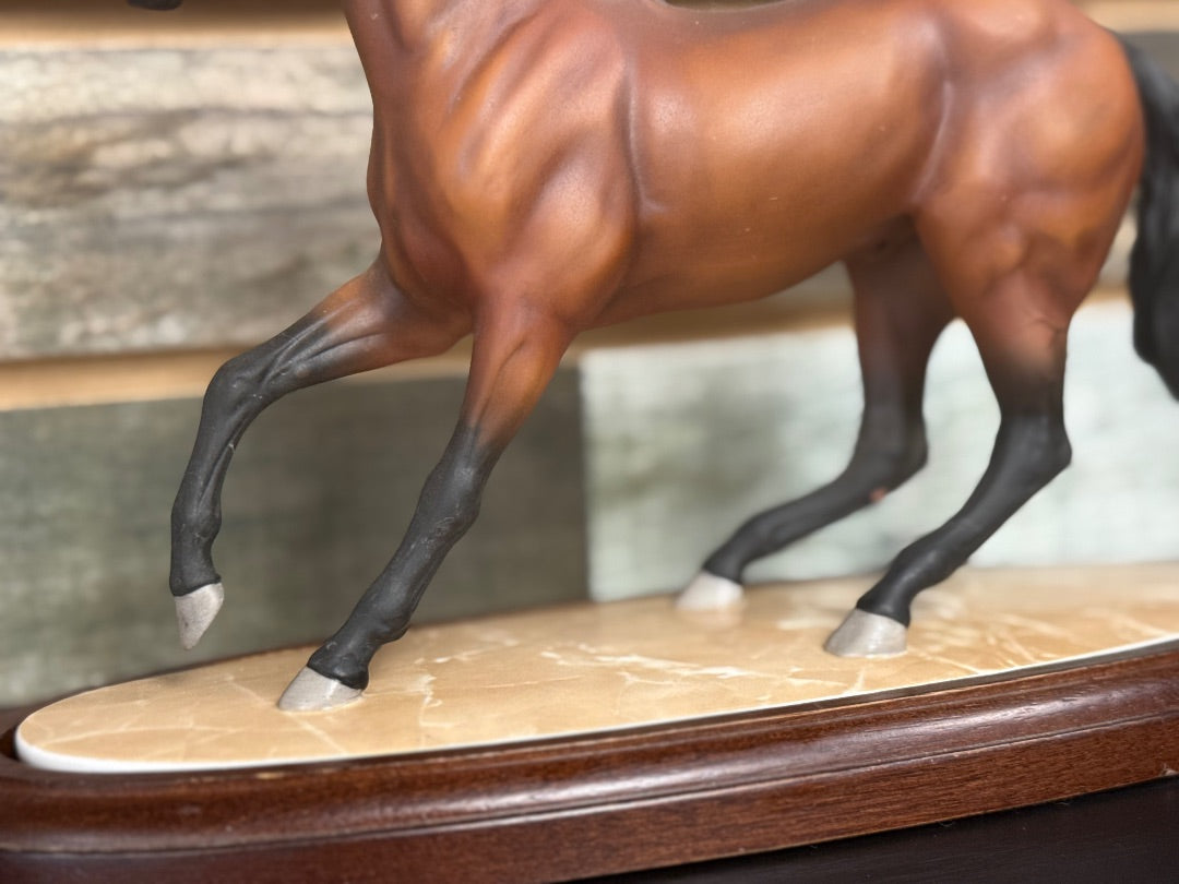 USED Lenox Porcelain Horse "Champion Of The Wind"