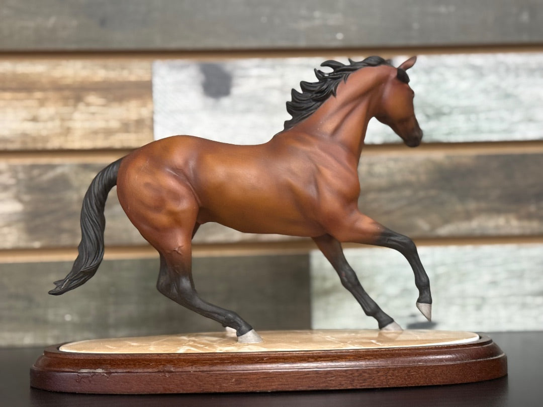 USED Lenox Porcelain Horse "Champion Of The Wind"