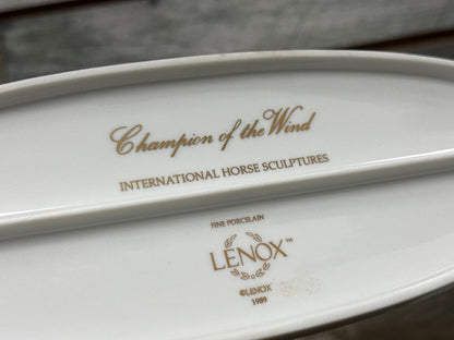 USED Lenox Porcelain Horse "Champion Of The Wind"