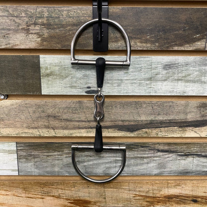 USED 5.25" D-Ring Rubber Mouth with Flat French Link