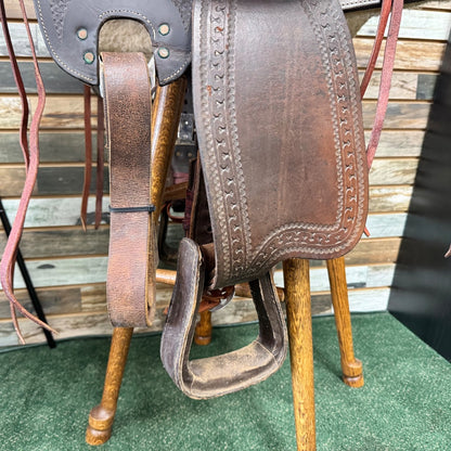 USED  Ranch Saddle 16" Dark Oil