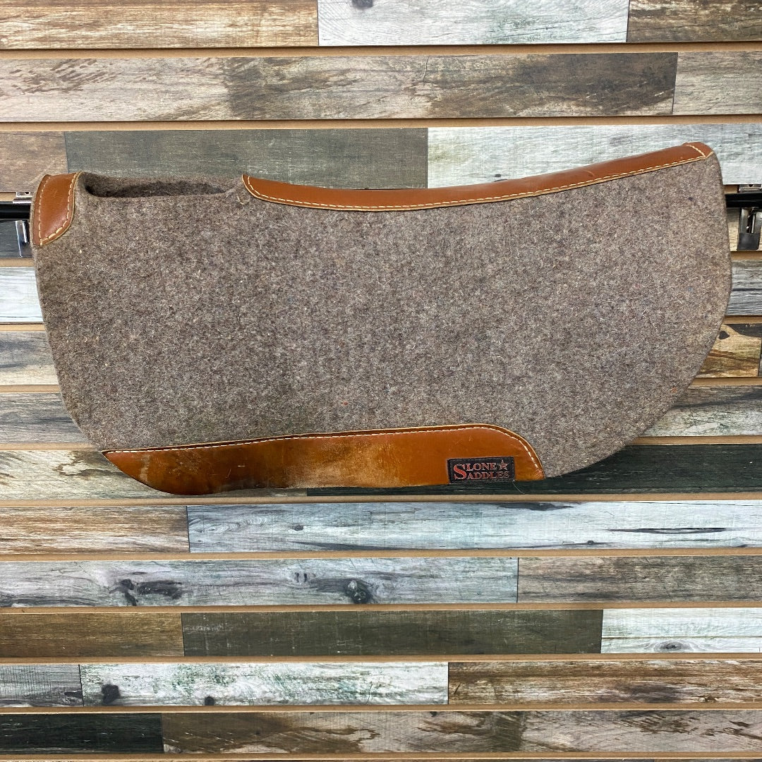 USED Tod Slone Rounded Pad 28"x28" 3/4" Thick Grey Felt