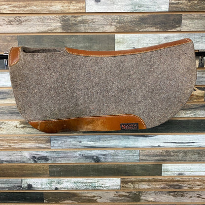 USED Tod Slone Rounded Pad 28"x28" 3/4" Thick Grey Felt