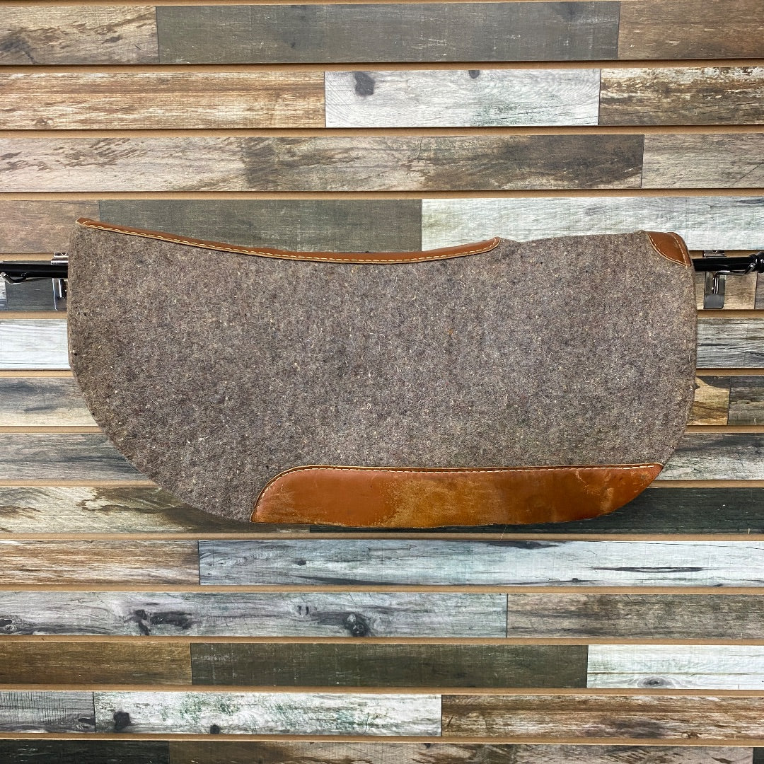 USED Tod Slone Rounded Pad 28"x28" 3/4" Thick Grey Felt