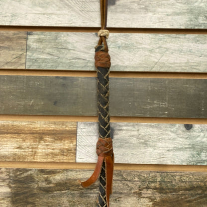 USED  Leather Quirt  Brown