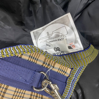 USED 5/A Baker Turnout Blanket 80” Tan Plaid