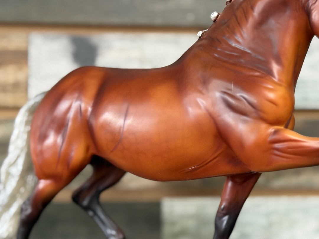 USED BreyerFest 2025 Sieze the Day Surprise Matte Silver Bay - 1,150 Made