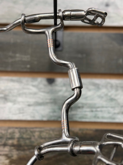 USED Myler Gag Tounge Relief Long Shank Medium Port 5"