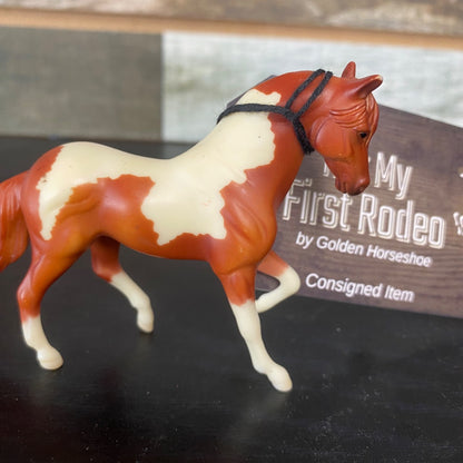 USED Breyer Stablemate Chestnut Pinto Paso Fino