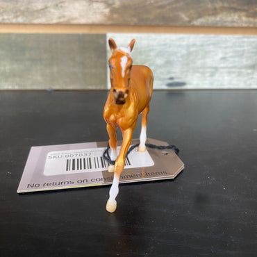 USED Breyer Palomino Walking Thoroughbred Stallion #6049