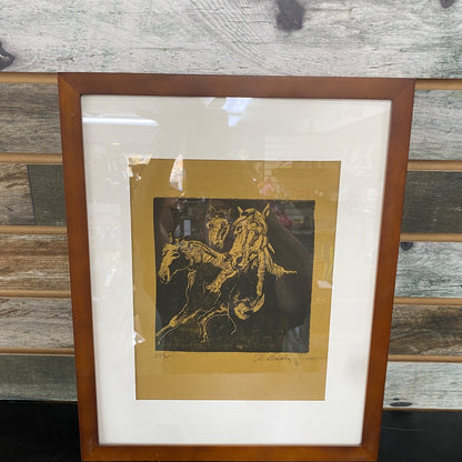 USED Marilynne Bradley Artwork 12" x 15"