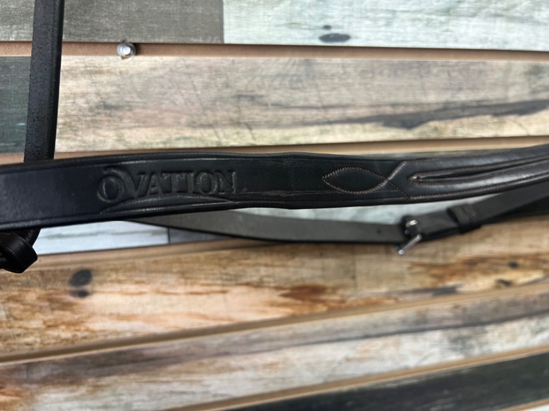 USED Ovation Running Martingale Full Dark Oil