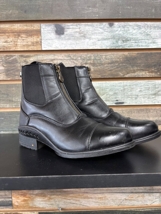 USED Ovation Quantum Paddock Boots 3 Black