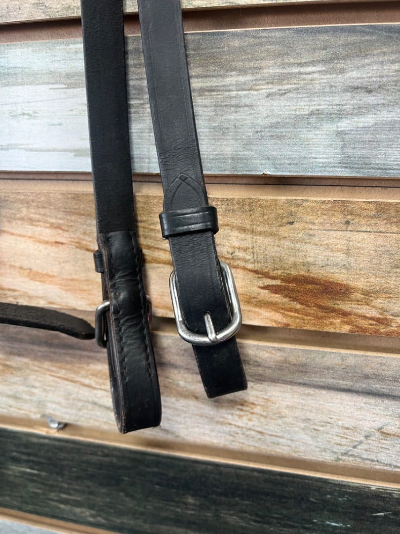 USED  Leather Reins  Black