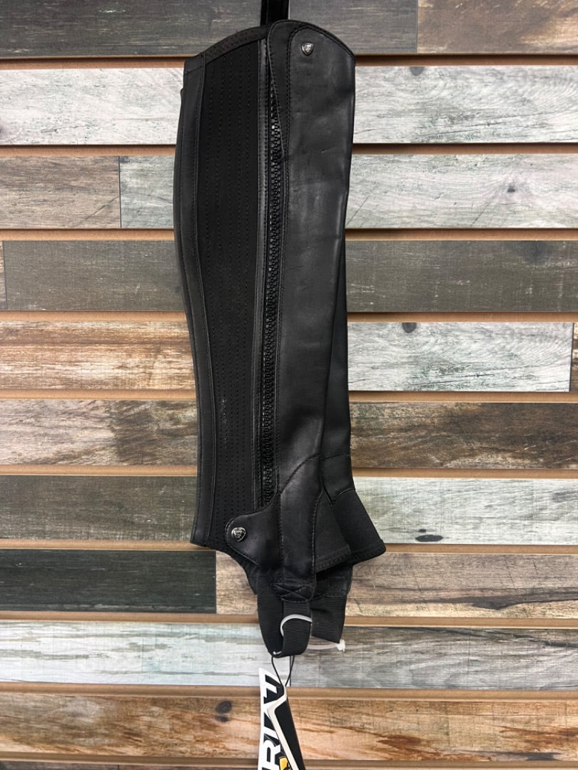 USED Ariat Half Chaps XSM Black