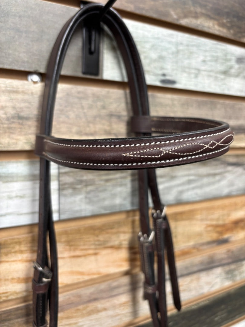 USED DKO English Bridle Horse Brown