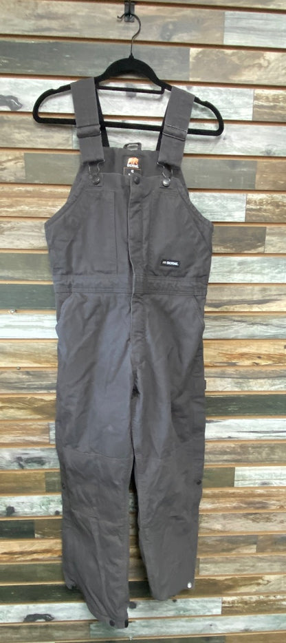 USED Berne Ladies Insulated Overalls 4-Short Grey