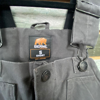 USED Berne Ladies Insulated Overalls 4-Short Grey