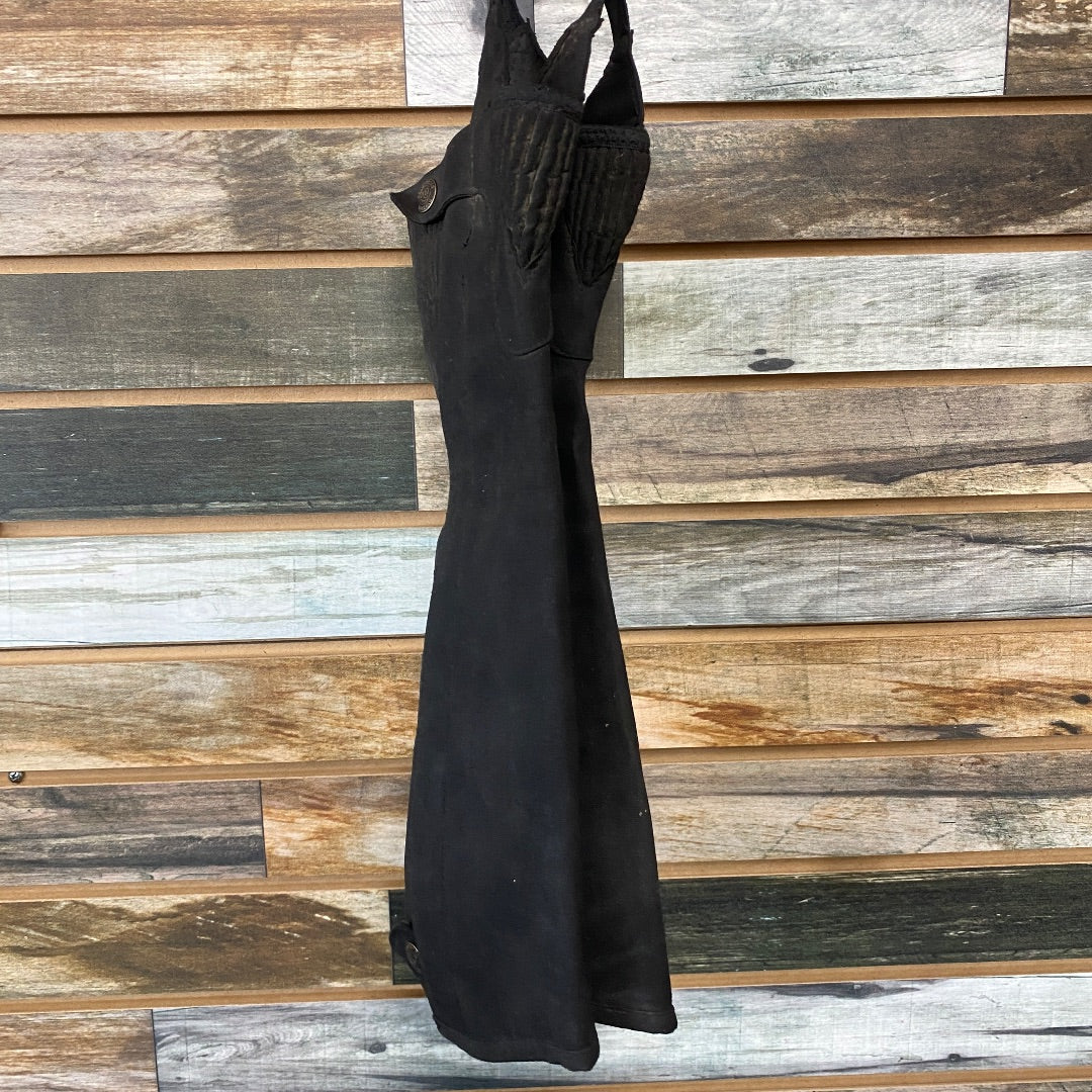 USED Ovation Suede Ribbed Half Chaps Medium