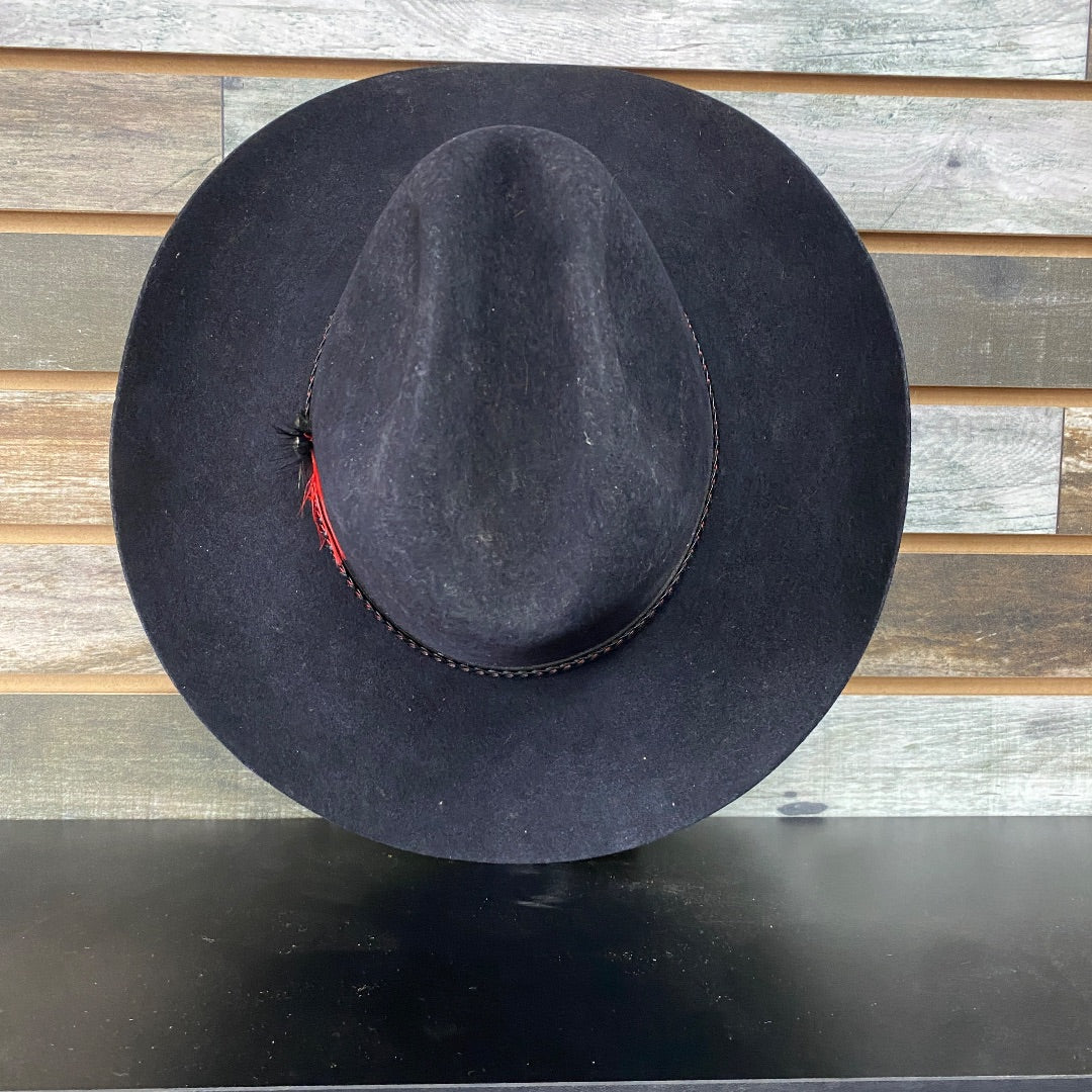 USED Charlie 1 Horse Triple "xxx" Fur Blend 7" Black