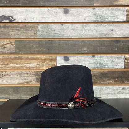 USED Charlie 1 Horse Triple "xxx" Fur Blend 7" Black