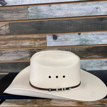 USED Stetson 8X Straw Hat 7 1/4"
