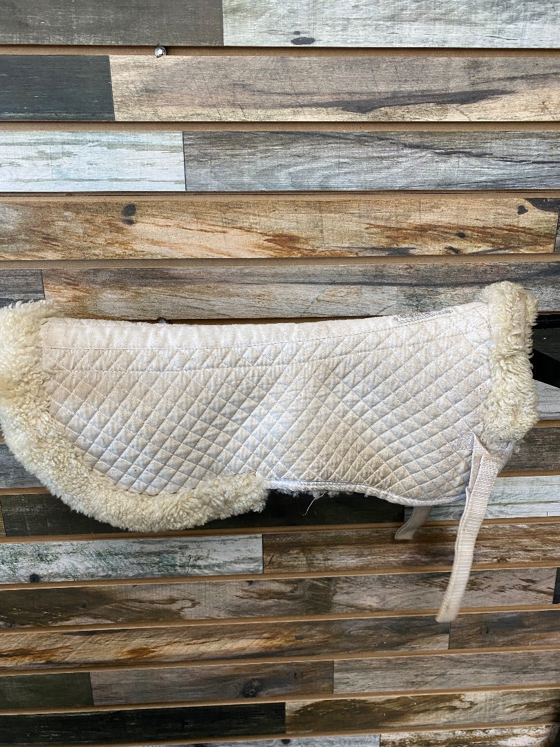 USED Roma Fleece Half Pad  White