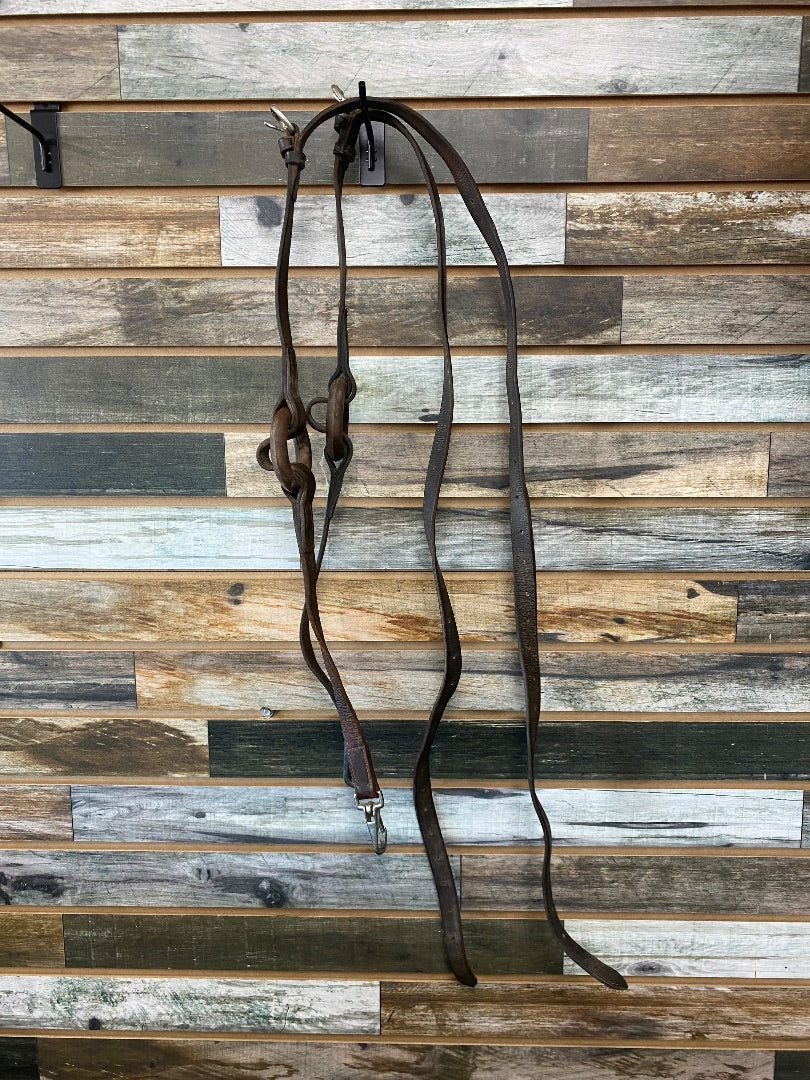 USED  Side Reins w/ Donuts Full Brown