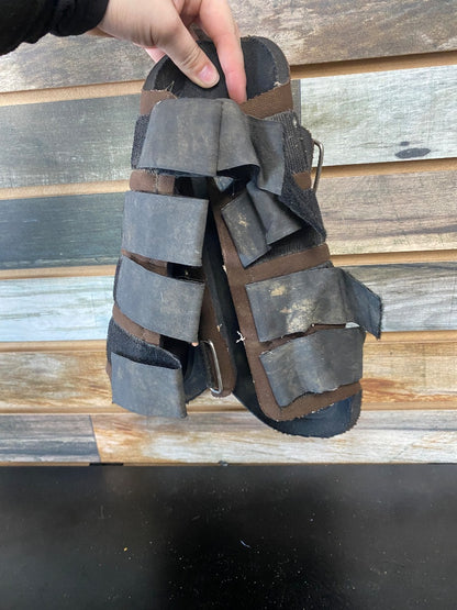 USED  Brushing Boots XLarge Hind Brown