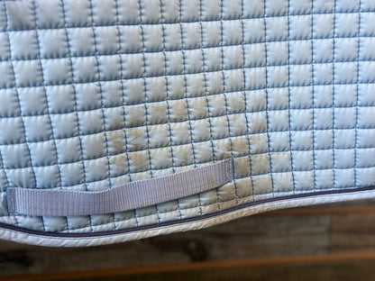 USED PRI Quilted Saddle Pad | Light Blue