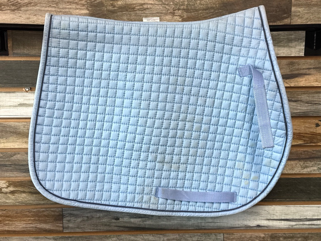 USED PRI Quilted Saddle Pad | Light Blue