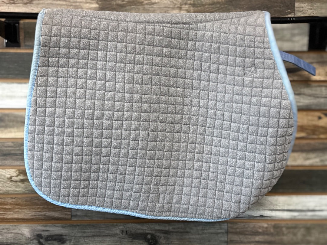 USED PRI Quilted Saddle Pad | Light Blue