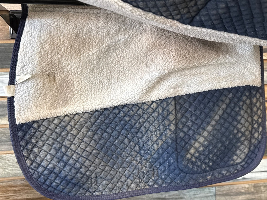 USED English Trail Saddle Pad with Side Pockets/Bags