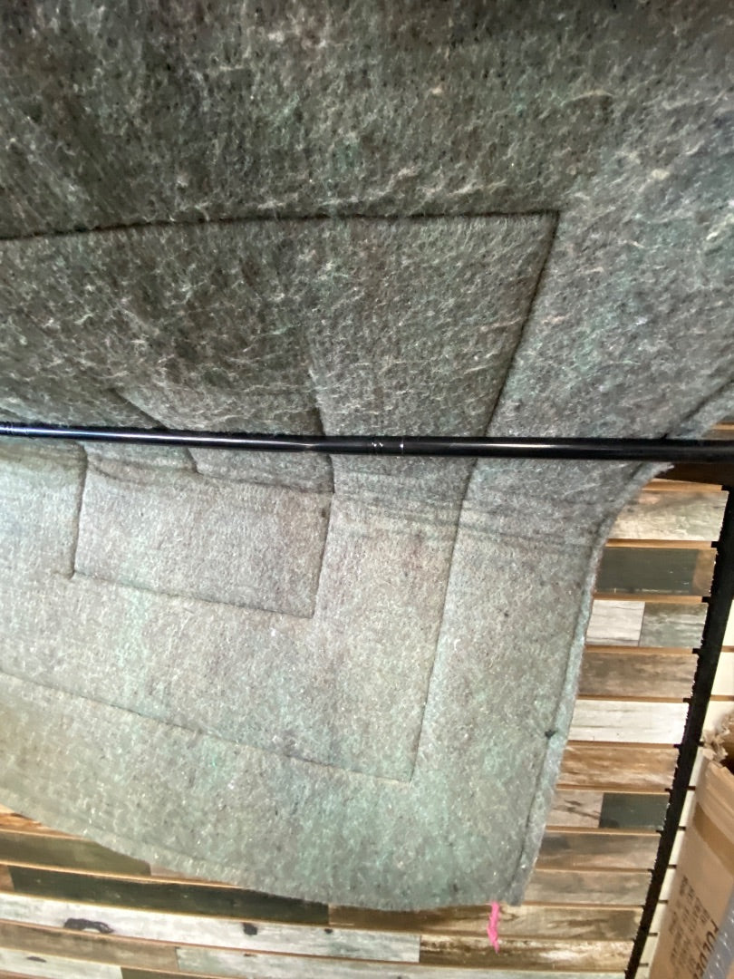 USED Pink Wool Square Pad with Tassles