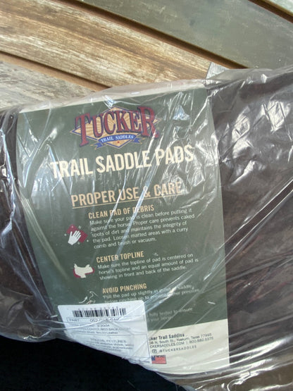 USED Tucker Round Countour pad 30"X34" Brown