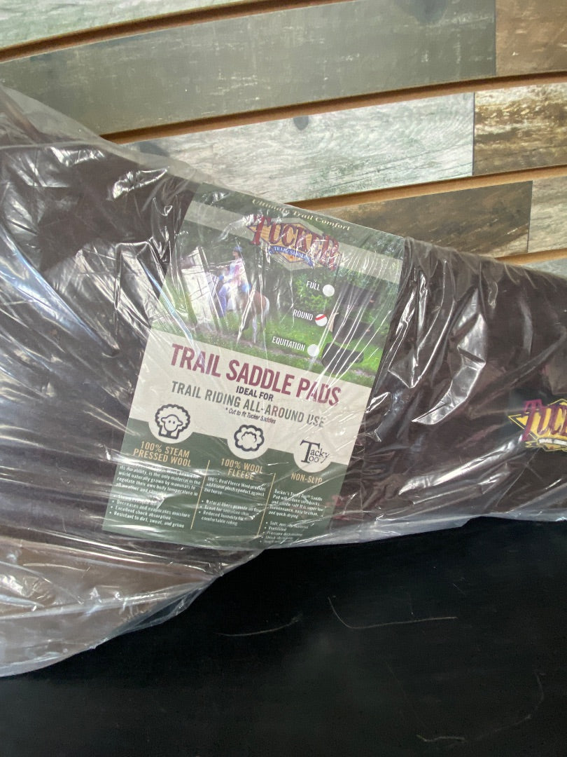 USED Tucker Round Countour pad 30"X34" Brown