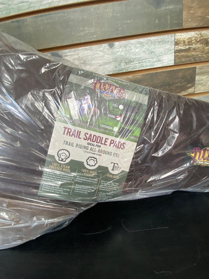 USED Tucker Round Countour pad 30"X34" Brown