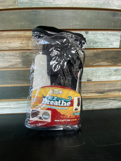 USED Tough1 EZ Breeze Airflow Splint Boots Large Black