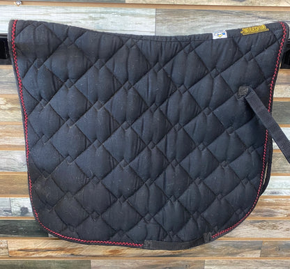 USED Roma Wickeasy Dry&Cool Full Black w/ Red Piping