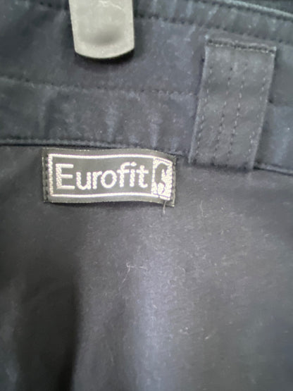 USED EuroFit Leather Full Seat Breeches 28R