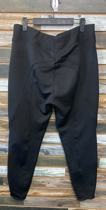 USED Horze Winter full seat breeches 38 Black