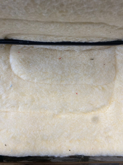 USED  Fleece Lined Western Pad  Light Blue/White/Black