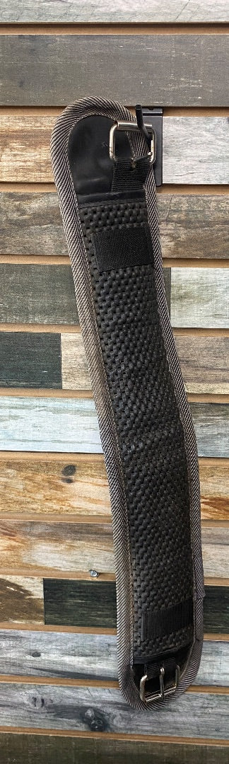 USED  Neoprene English Girth 25" Grey