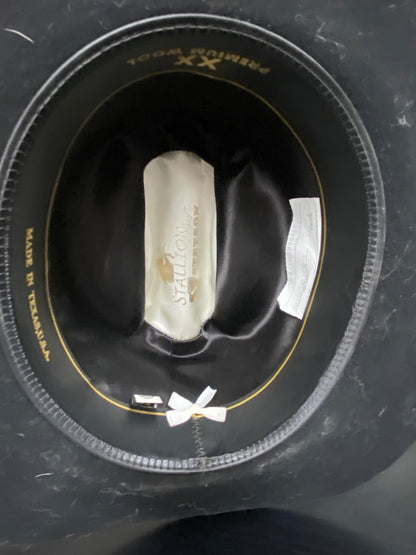 USED Stetson Ladies Western Hats 7 R Black