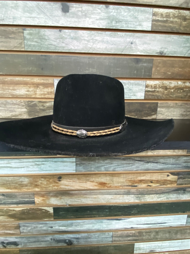 USED Renegrade Ladies Western Hats 6 7/8 Black