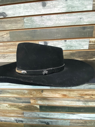 USED Renegrade Ladies Western Hats 6 7/8 Black