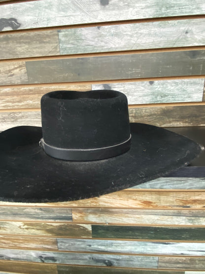 USED Renegrade Ladies Western Hats 6 7/8 Black