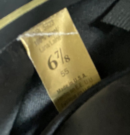 USED Renegrade Ladies Western Hats 6 7/8 Black