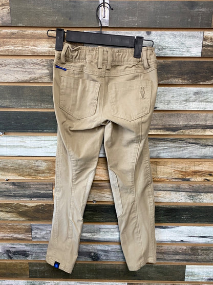 USED Irideon Knee Patch Breeches Small Tan