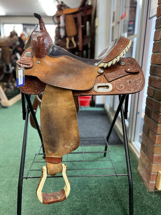 Used Billy Cook Saddle 15"